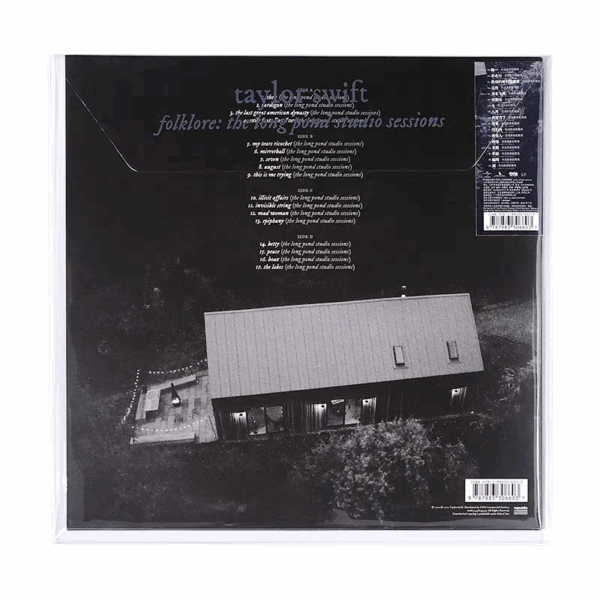 Folklore: The Long Pond Studio Sessions(numbered)  Grey Vinyl 2LP Chinese Version | Chinese Edition - Image 2